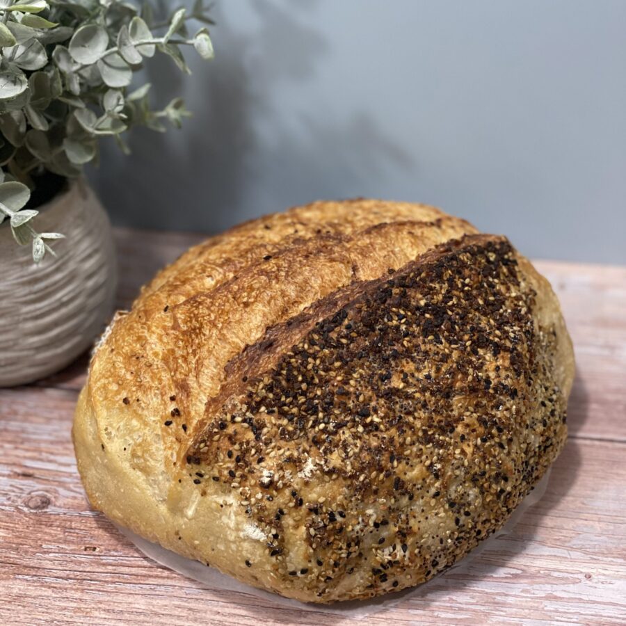 Sourdough loaf - Everything Bagel Spice