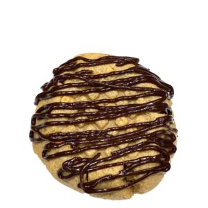 Peanut Butter with Chocolate Drizzle