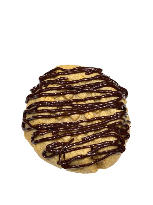 Peanut Butter with Chocolate Drizzle