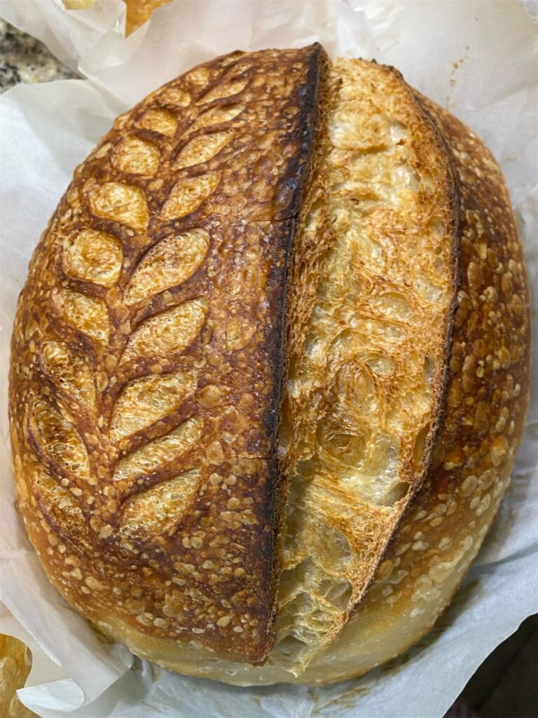 JR’s Sourdough Apple Pie Loaf