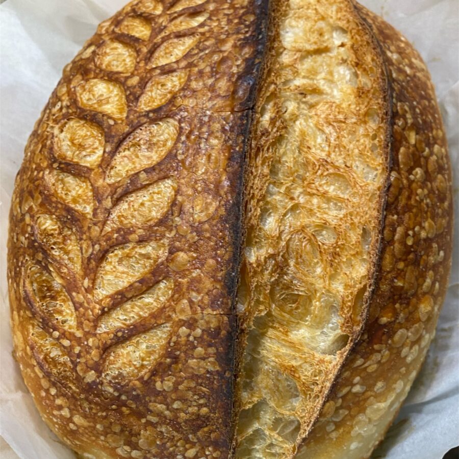 JR’s Sourdough Apple Pie Loaf